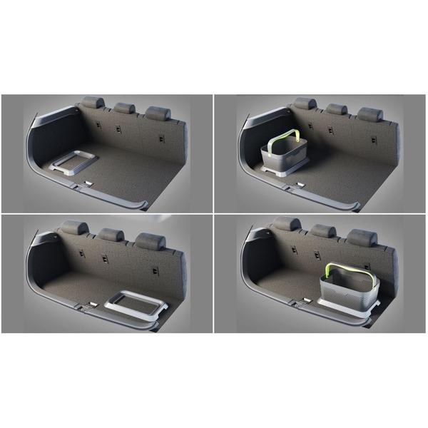 Rati basket 車載用ユニバーサルバスケット 台座付きセット V01344 |  | 04