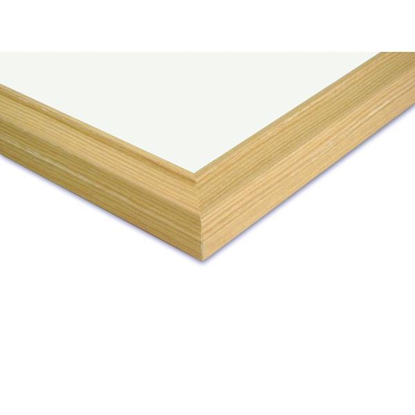 〔 カラー画用紙額 〕 軽い額 画用紙額 四ツ切 540×380mm ナチュラル 透明PET付 額 額縁 フレーム |  | 02