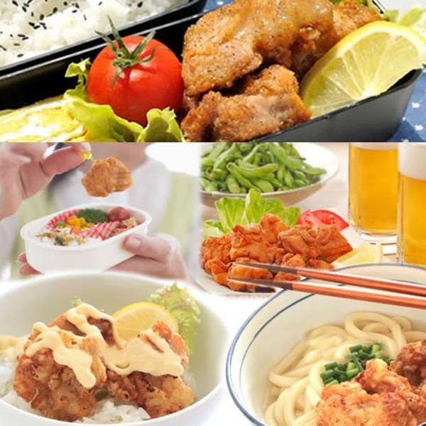 〔３ｋｇ〕特製の醤油味 鶏もも肉の自慢のから揚げ3kg(1kg×3） |  | 02