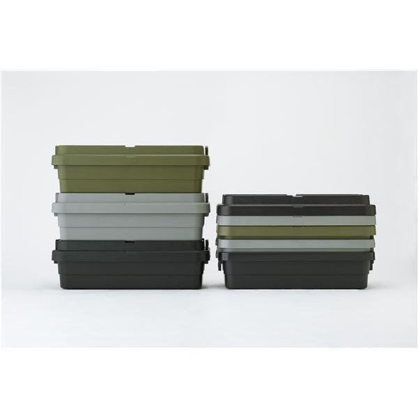 収納ボックス S蓋 40L LOW TYPE 約幅78×奥行39×高さ24cm ブラック トランクカーゴ 日本製 完成品 ベランダ 車載 アウトドア |  | 01