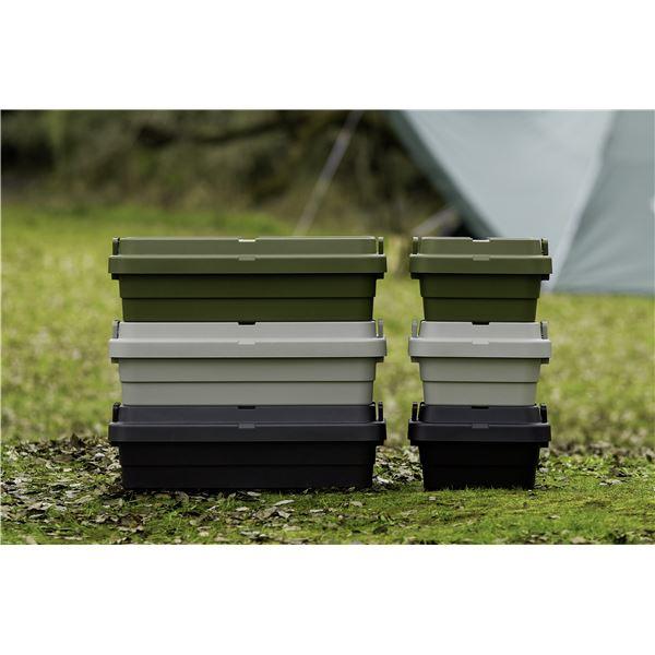 収納ボックス S蓋 40L LOW TYPE 約幅78×奥行39×高さ24cm ブラック トランクカーゴ 日本製 完成品 ベランダ 車載 アウトドア |  | 02