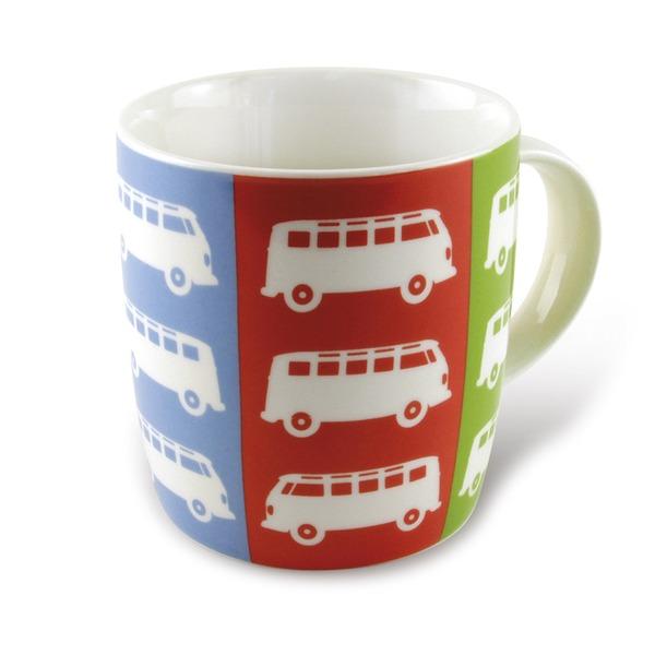 VW Collection T1バス コーヒーマグカップ 370ml マルチカラー BUTA05 | 