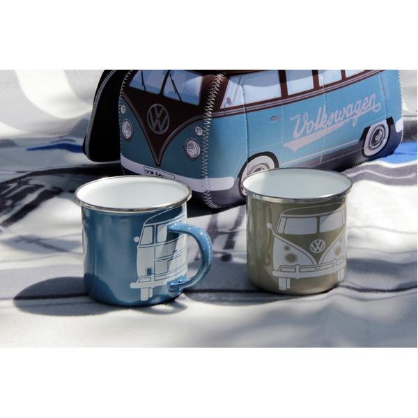 VW Collection ホーローマグ 2個セット （ブルー＆グレー） BUTA21 |  | 03