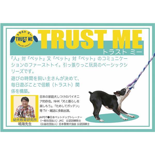 （まとめ）トラストミー ロープパピー ピンク〔×3セット〕 (犬用玩具) |  | 02
