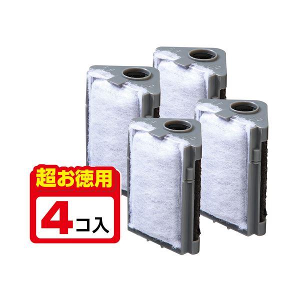 （まとめ）コーナーパワーフィルター用活性炭カートリッジ 4コ入〔×2セット〕 (観賞魚/水槽用品) |  | 02