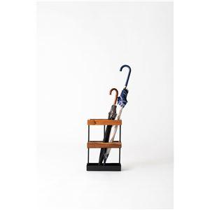 傘立て アンブレラスタンド 約幅27×奥行10×高さ40cm ナチュラル 天然木 チーク スチール 玄関家具 インテリア家具 完成品 |  | 03