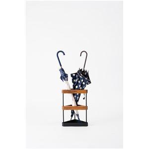 傘立て アンブレラスタンド 約幅20×奥行20×高さ40cm ナチュラル 天然木 チーク スチール 玄関家具 インテリア家具 完成品 |  | 03