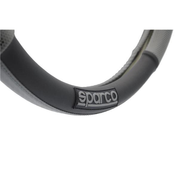 SPARCO-CORSA スパルココルサ ステアリングカバー グレー×ブラック Sサイズ SPS100GRBKJ_S |  | 02