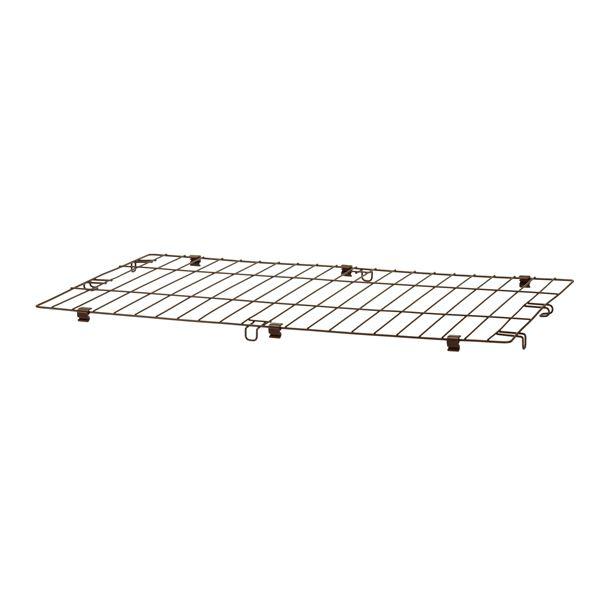 もっとお掃除簡単 ペット サークル 〔90-60 屋根面 単品 ダークブラウン〕 本体別売り 犬用品 ペット用品 | 