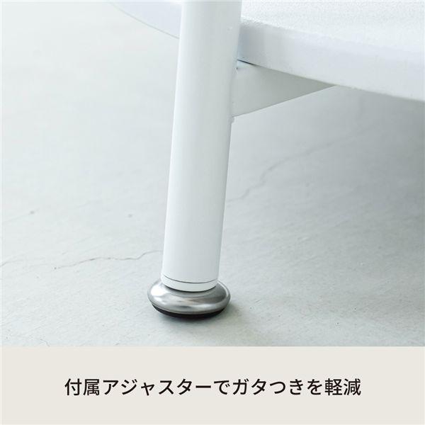 ヴィンテージ棚付リビングテーブル（ナチュラル） 〔直径60cm〕 サイドテーブル センターテーブル 机 つくえ 木製 木目 丸 モダン ひとり暮らし 収納 韓国イ... |  | 02