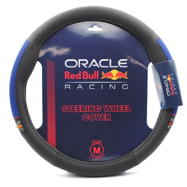 Oracle Red Bull Racing レッドブル ステアリングカバー Mサイズ ブラック×ブルー SWC002M | 