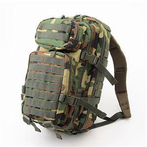 米軍 防水 突撃部隊 多機能 リュック カバン ウッドランド カモ 迷彩 アメリカ軍 レプリカ ナイロン 裏防水加工 ミリタリー | 