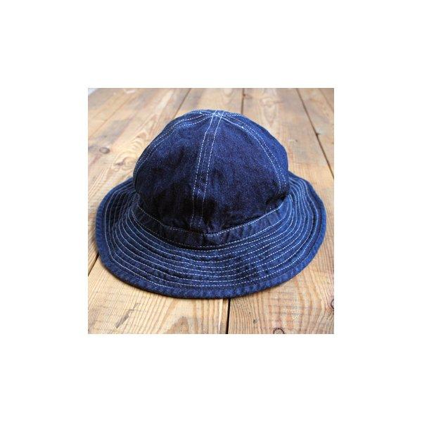USタイプ デニム ファティーグハット 帽子 7 1/2 綿100％ 折りたたみ収納可 米軍 US軍 レプリカ ミリタリーウェア 軍モノ | 
