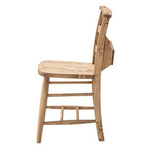 ダイニングチェア パーソナルチェア 幅40cm 木製 パイン オイル仕上 フォレ リビング 在宅ワーク 店舗 インテリア家具 |  | 02