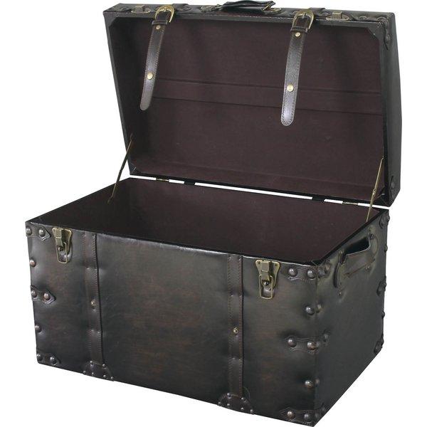 トランク 旅行バッグ 幅30cm 合皮 Traver Furniture ビンテージ風 スタイル リビング 店舗 インテリア家具 備品 什器 |  | 01