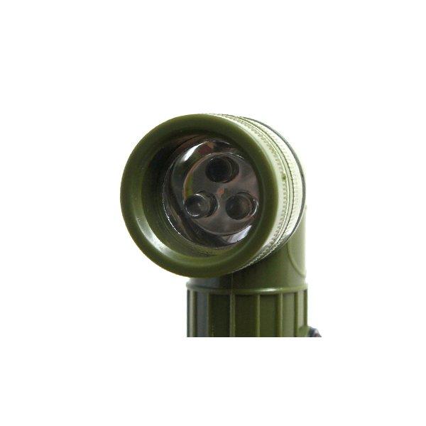 L型 LEDライト 照明器具 オリーブ プラスチック 単3電池対応 ハンズフリー 作業用 ミリタリーグッズ 軍モノ アウトドア |  | 01