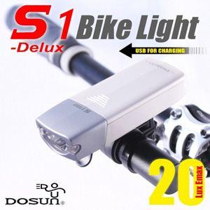 Dosun（ドゥサン） S1-Delux-White Bike Light（LEDサイクルライト）S1-DW（ホワイト） |  | 01