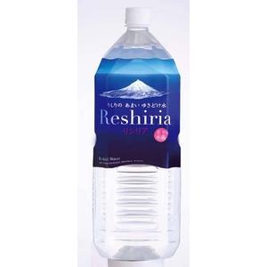〔ケース販売〕ミネラルウォーター リシリア水 2L×12本 ケイ素12〜21mg/L配合 まとめ買い | 