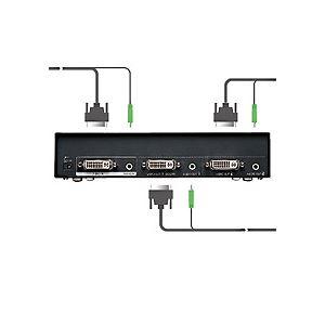 サンワサプライ フルHD対応DVIディスプレイ分配器 2分配 VGA-DVSP2 1台 | 