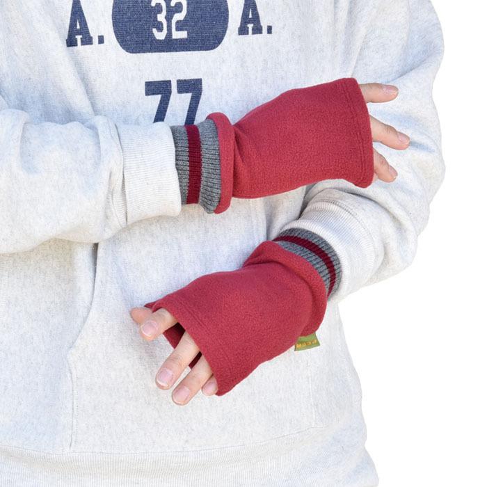 手袋 メンズ 防寒 フリース ストレッチ ニットカウス のびのび すべり止め 選べるデザイン 五指 指切り 指無し peer アームウォーマー 暖かい 通勤 通学 |  | 01