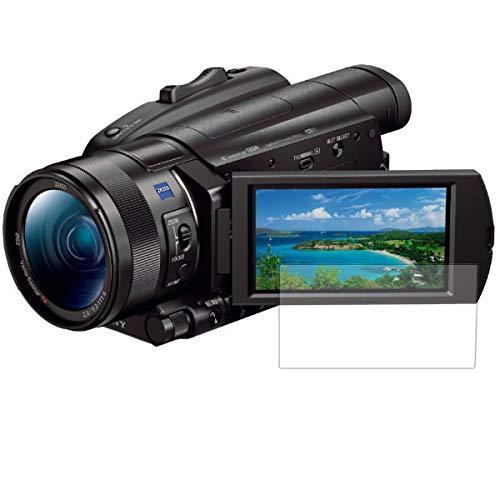 Sony FDR-AX700 用高硬度9Hアンチグレアタイプ液晶保護フィルム 反射防止強化ガラス同等の高硬度9Hフィルム