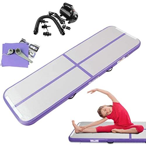 FBSPORT エアトラック エアーマット　折りたたみ可能　電動エアーポンプ付き Fbsport 2/3/4/5/6M エアトラック 体操 マット エアーマット