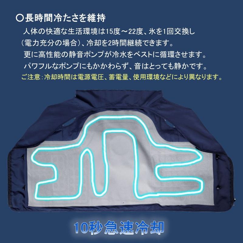 新品　未使用品　冷却ベスト 水冷 吸水 保冷服 物理冷却 熱中症 猛暑対策 2023最新版 水冷ベスト熱中症予防 冷却 正規品 ベスト 水冷 冷却クール