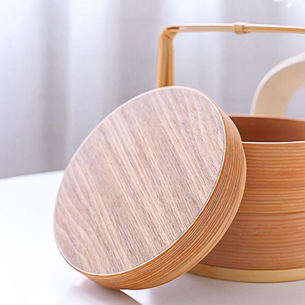 弁当箱 遊山箱 手提げオードブル 大型 おしゃれ 2段 お重箱 かわいい