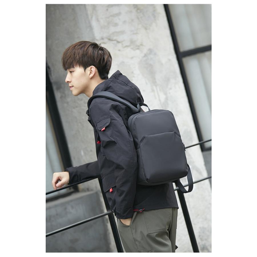 リュックサック メンズ 男子 リュック 小さめ 軽い 撥水 おしゃれ 通学 通勤 コンパクト バックパック 軽量 ビジネス Pc デイバッグ シンプル 黒 Rucksack 001 Handy Store 通販 Yahoo ショッピング
