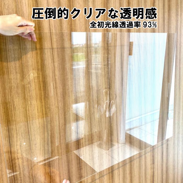 高透明 アクリル板 930mm×615mm×5mm 2枚入 高品質 国内メーカー 
