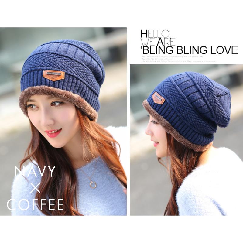 新品   ニット帽 マフラー セット 裏起毛 ボア CK レディース 帽子 マフラー ニット帽 セット 裏ボア ポンポン