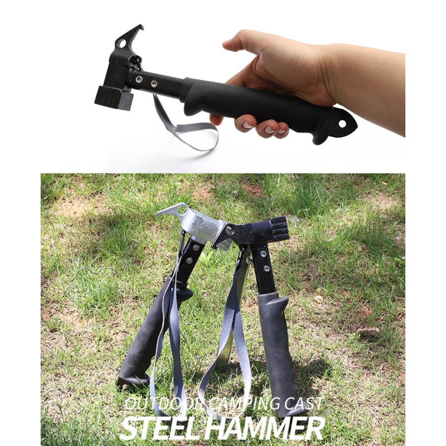ペグハンマー 2色 重量級 0g ペグ抜き ペグ打ち テント タープテント 金槌 キャンプ用品 アウトドア イベント トンカチ おすすめ テント設営 丈夫 スチール 324ph 帽子屋handy Caps 通販 Yahoo ショッピング