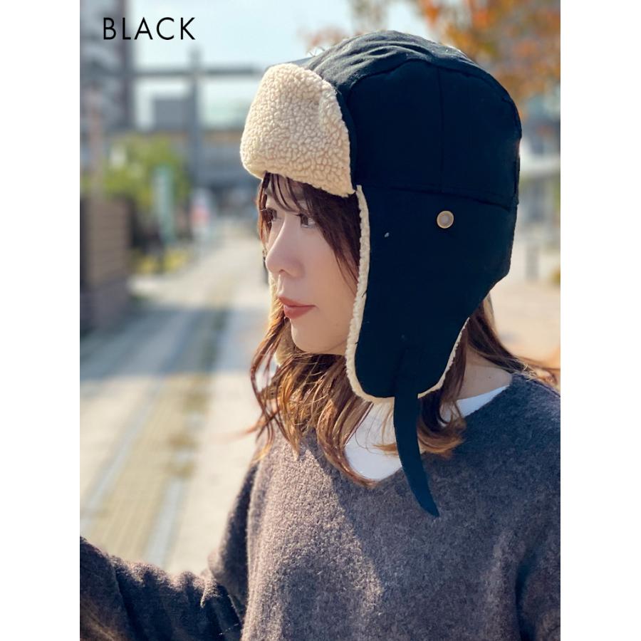 アイボリー フライトキャップ 耳当て付き スノーピーク（snow peak）（メンズ、レディース）耳当て付き