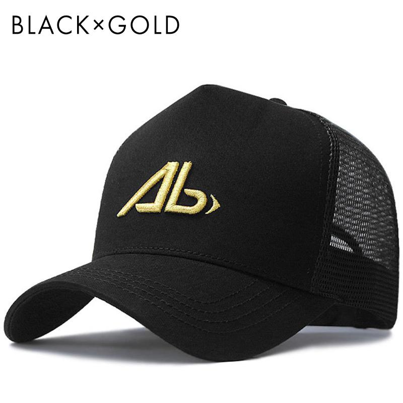 キャップ メンズ 深め Abロゴ ツバ8cm コットン 大きめ xl UVカット