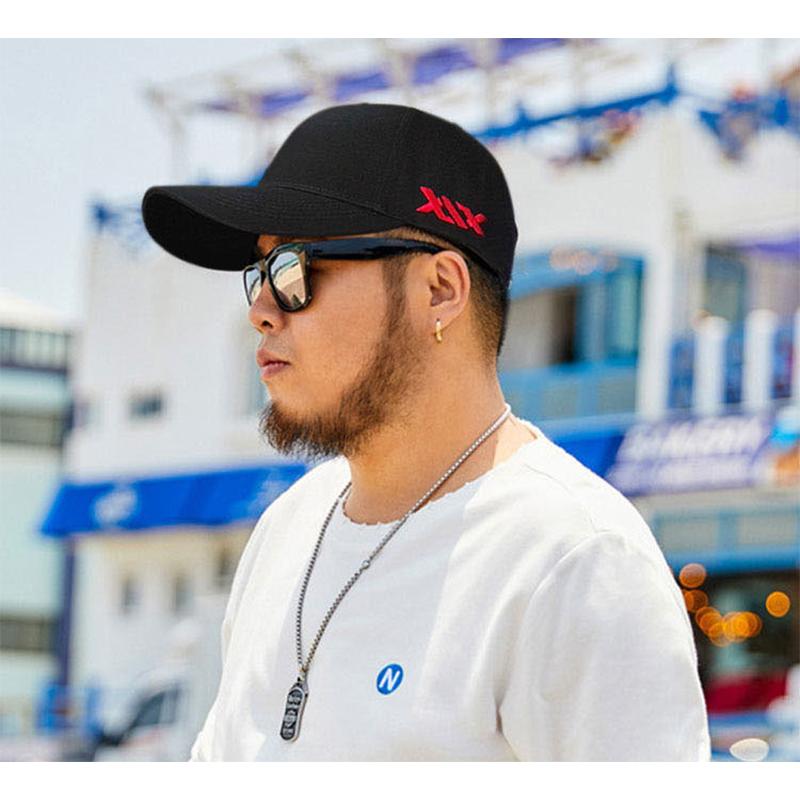 帽子 xxx 新品 超大きい サイド刺繍XXXロゴコットンキャップ XXL 2XL 特大帽子