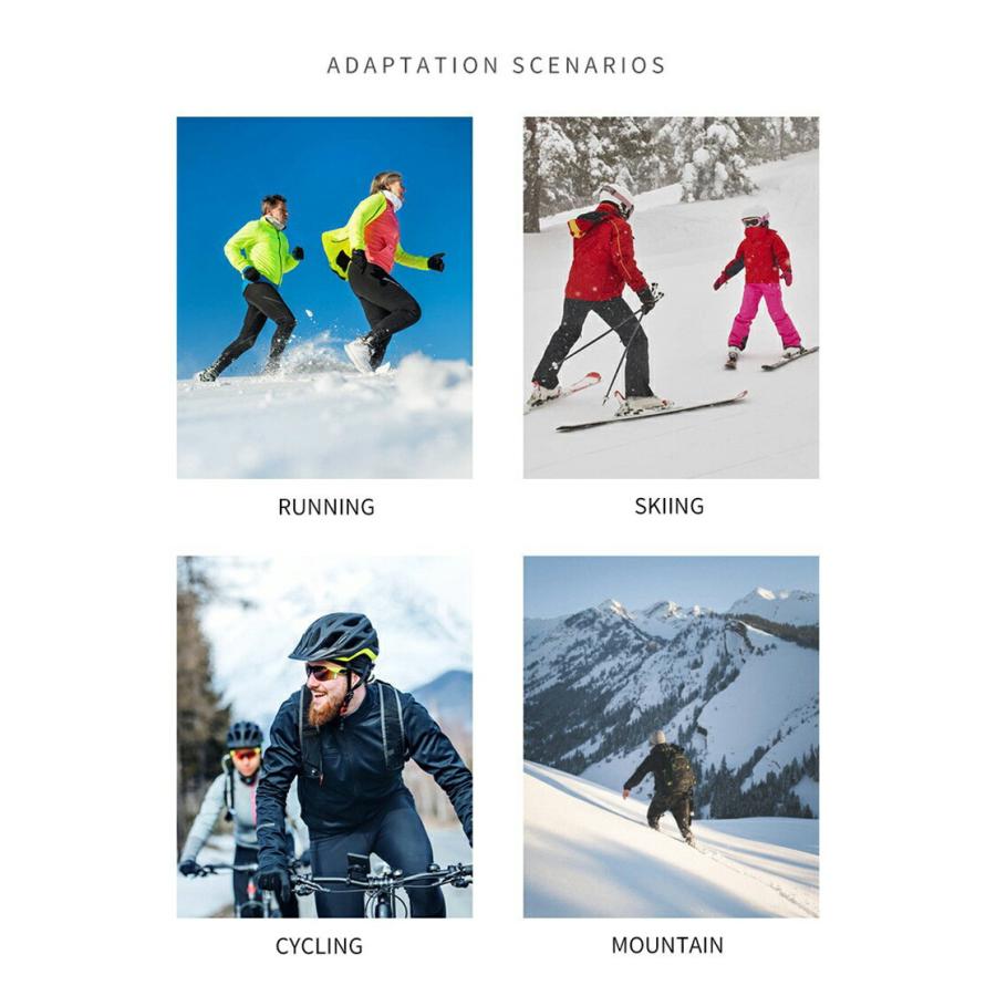 マジックテープ&ボタン ネックウォーマー 自転車 バイク スヌード マフラー ボア 防寒 暖かい メンズ レディース 通勤 通学 キャンプ アウトドア 冬 |  | 06