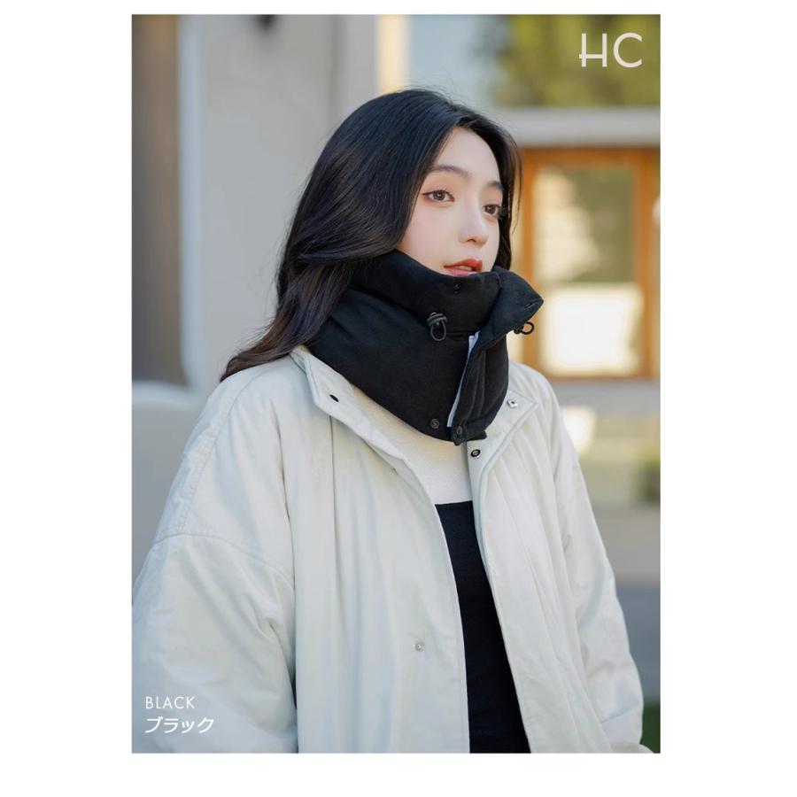 マジックテープ&ボタン ネックウォーマー 自転車 バイク スヌード マフラー ボア 防寒 暖かい メンズ レディース 通勤 通学 キャンプ アウトドア 冬 |  | 09