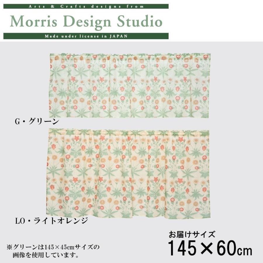 川島織物セルコン　Morris Design Studio　デイジーシアー　カフェカーテン(防炎)　145×60cm　DH1400D　｜handyhouse｜02