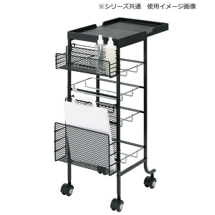 サロン向け カウンターワゴン C-196 ブラック 11960_2