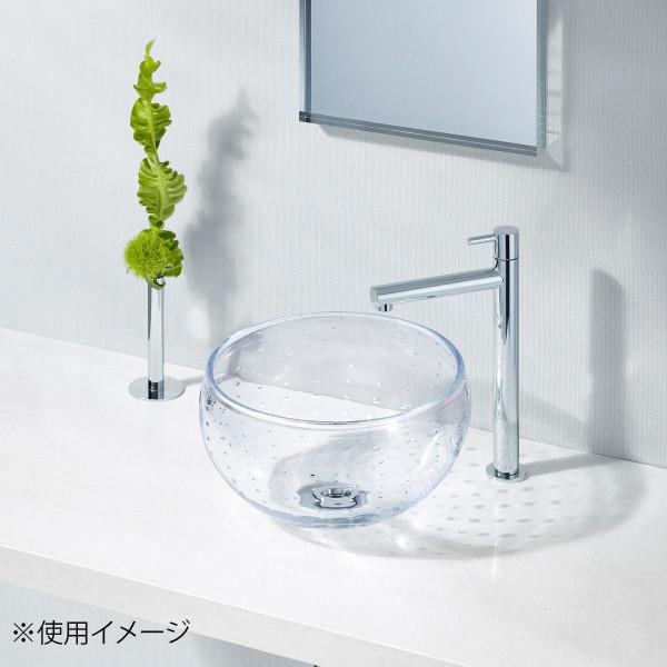 置き型手洗器Φ270(クレールグラス・シリーズ クレールシャボン) CB2-CS 浴室、浴槽、洗面所