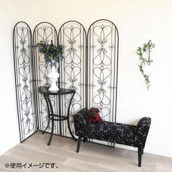 かわ畑 モダンテイスト アイアンパーテーション スクリーン 1609IFH001の画像