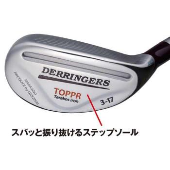 デリンジャートッパ(突破)タラコアイアン 4番 シャフト硬度R DTT-04(R)_4