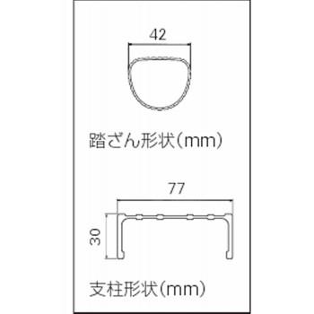 ねじれ・タワミに強い 一連はしご LA1-52 : ハンディハウス ねじれ・タワミに強い 一連はしご LA1-52 : ハンディハウス
