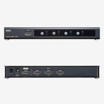サンワサプライ 4K・HDR・HDCP2.2対応HDMI切替器 4入力・1出力 SW-HDR41H