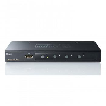 サンワサプライ 4K・HDR・HDCP2.2対応HDMI切替器 4入力・1出力 SW-HDR41H