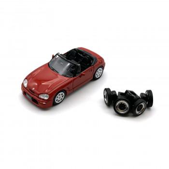 ビ-エムクリエイションズ スズキ カプチーノ 98 レッド RHD 1/64