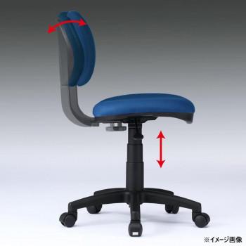 サンワサプライ OAチェア ブルー SNC-E6BL2の画像
