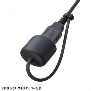 サンワサプライ マグネット内蔵防水防塵キーボード SKB-BS8BK_2