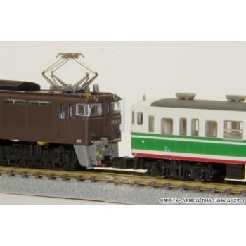 トイテック EF63形電気機関車 2次形 茶 重連セット T038-2