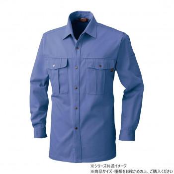 桑和 5335 長袖シャツ Lサイズ インディゴ(54) : ハンディハウス
